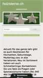 Mobile Screenshot of holzsterne.ch